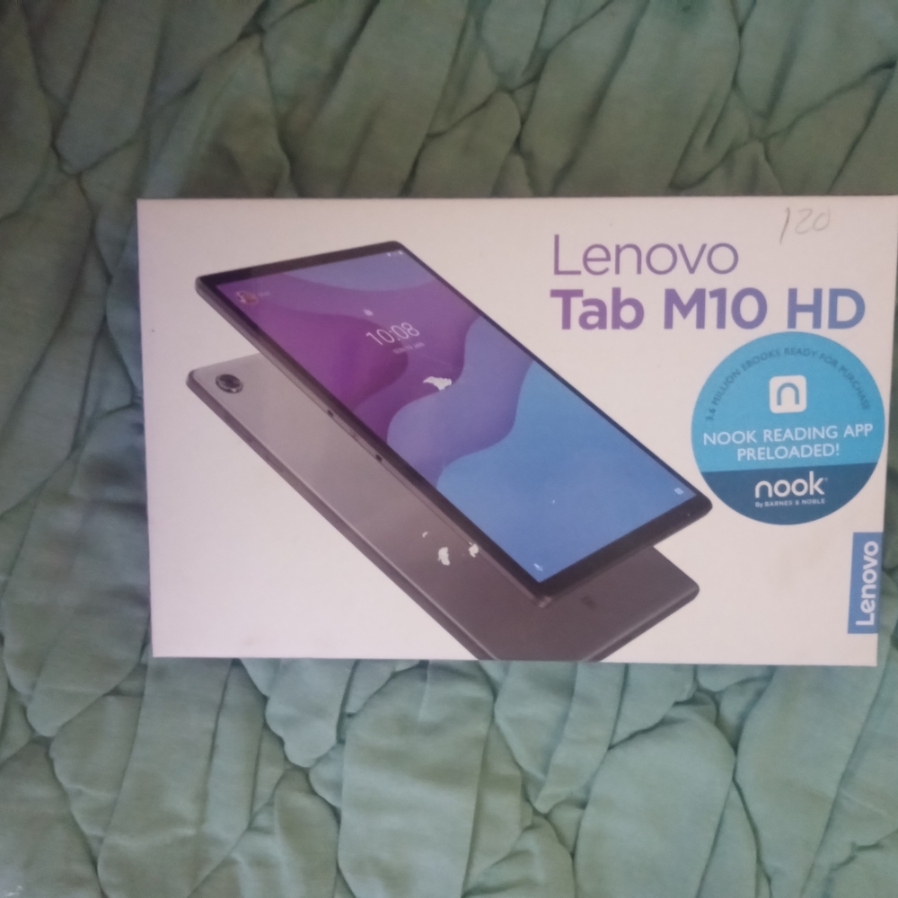 Lenovo Tab M10 HD Tablet - Black